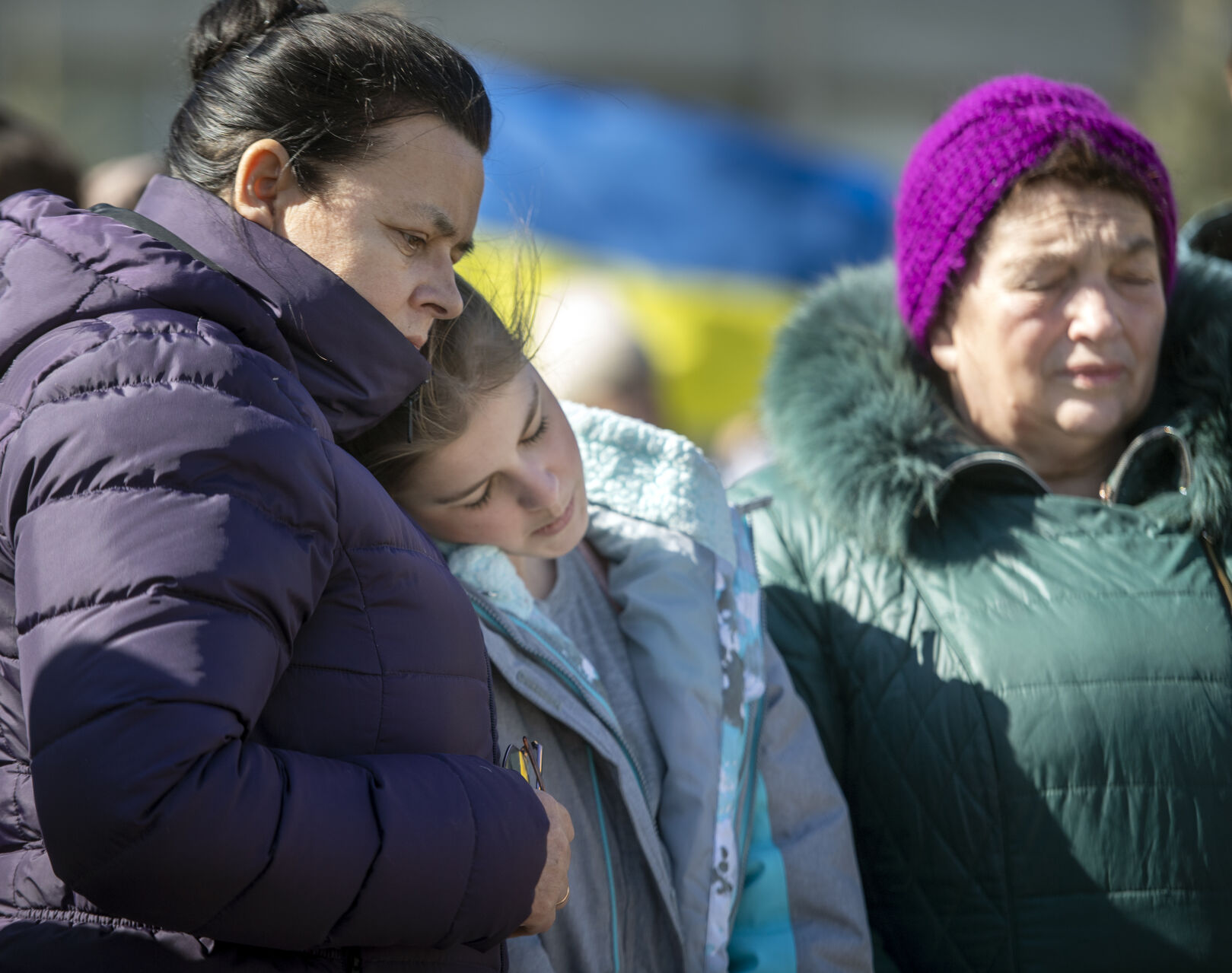 Ukraine prayer rally, 2.25